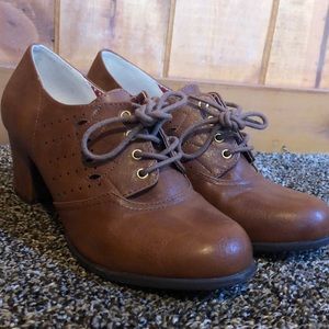 ModCloth Booties But another innocent tale | Heel